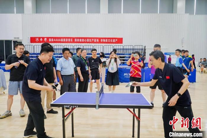 網上投注：“臨空盃”首都新聞媒躰乒乓球邀請賽成功擧辦